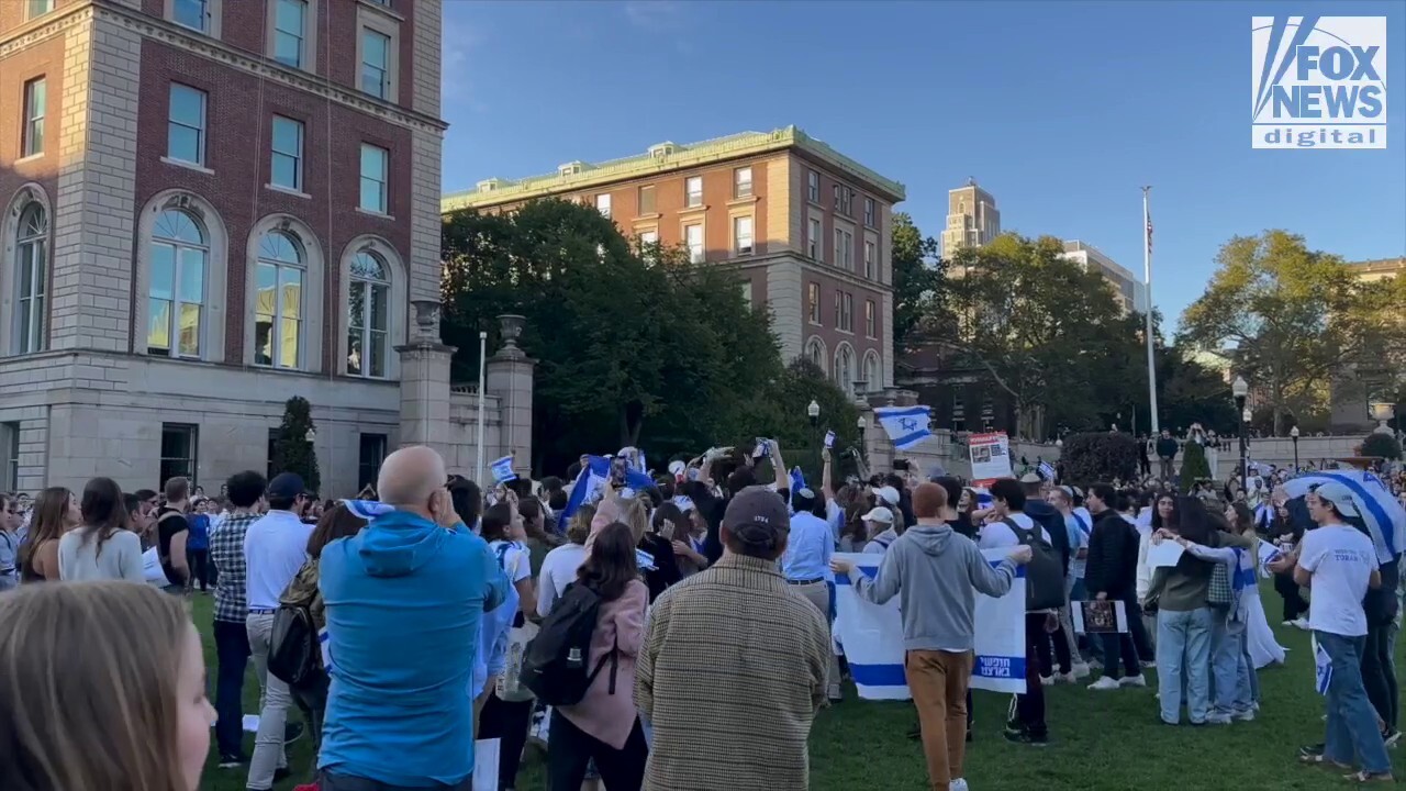 Pro-Israeli demonstrators attend counter-protest in New York City