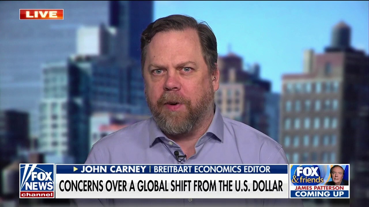 Breitbart economics editor John Carney provides expert analysis of the growing concern over a global shift from the U.S. dollar’s historically strong valuation. 