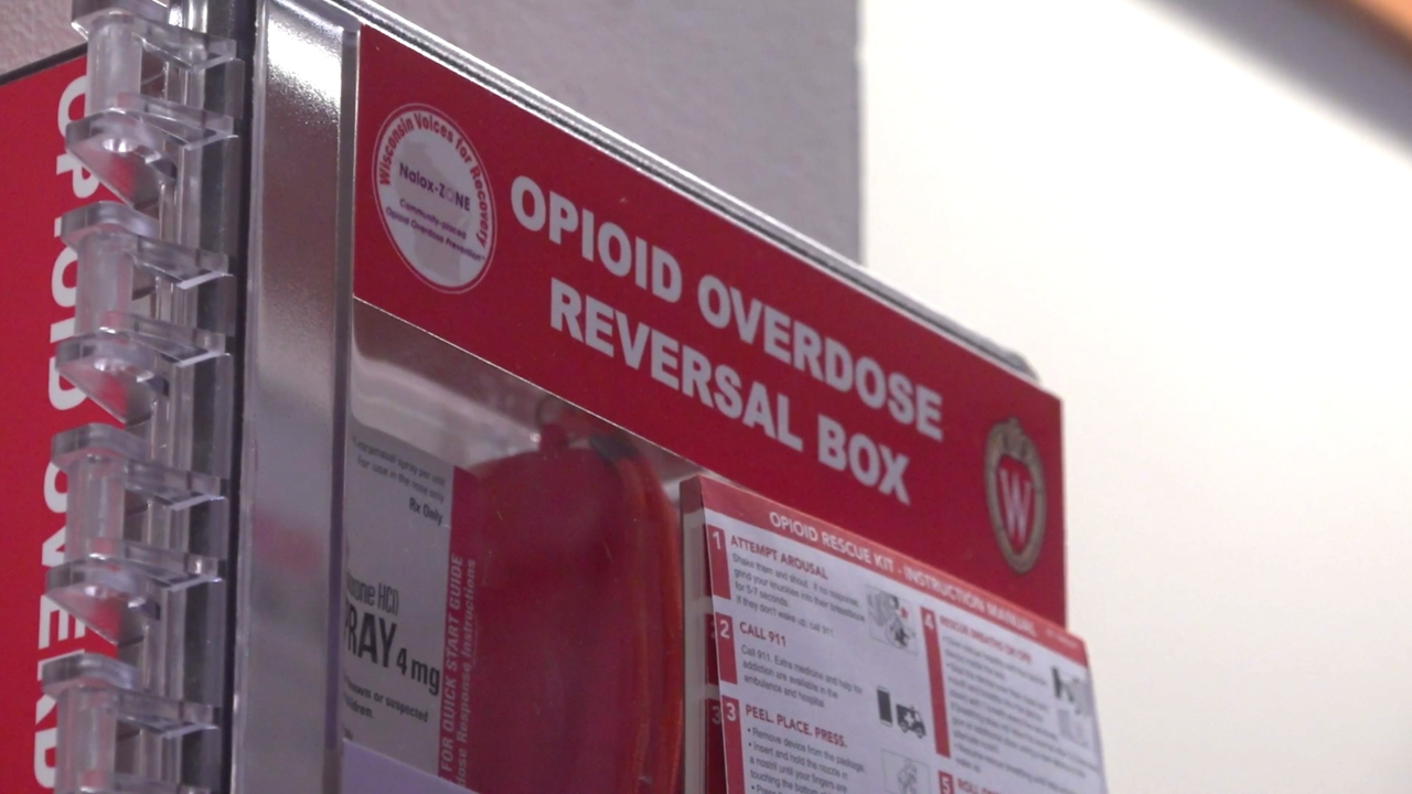 Naloxone growing on college campuses as opioid overdoses continue