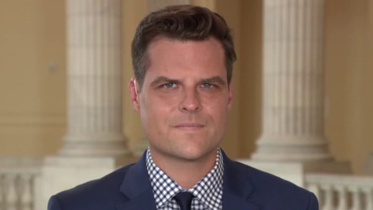 Rep. Gaetz speaks out after grilling Big Tech CEOs on Capitol Hill