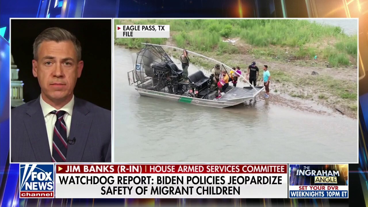 Rep Jim Banks blames fentanyl deaths on Biden admin's loose border policies