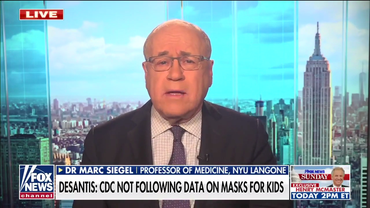 Dr. Marc Siegel reacts to new CDC guidance on masks, Delta variant concerns