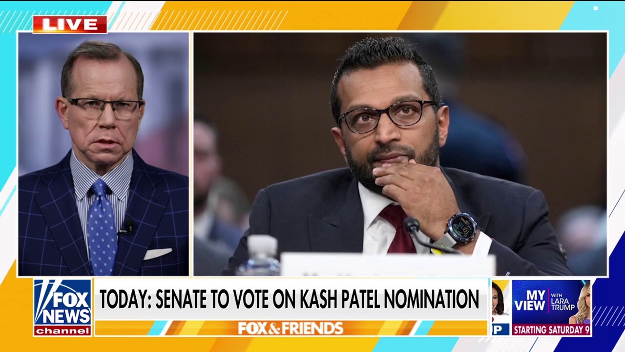 Senate to vote on Kash Patel to lead FBI