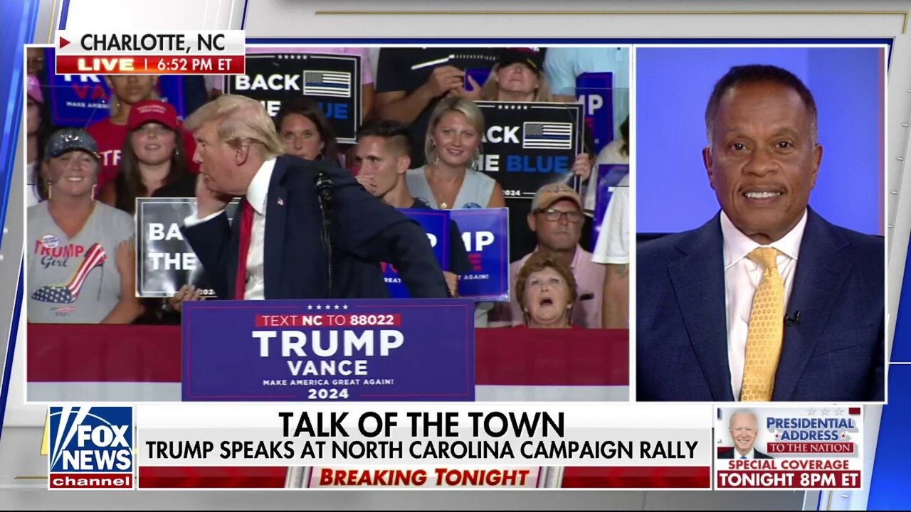 Trump is going after Kamala in a 'very, very strong way': Juan Williams
