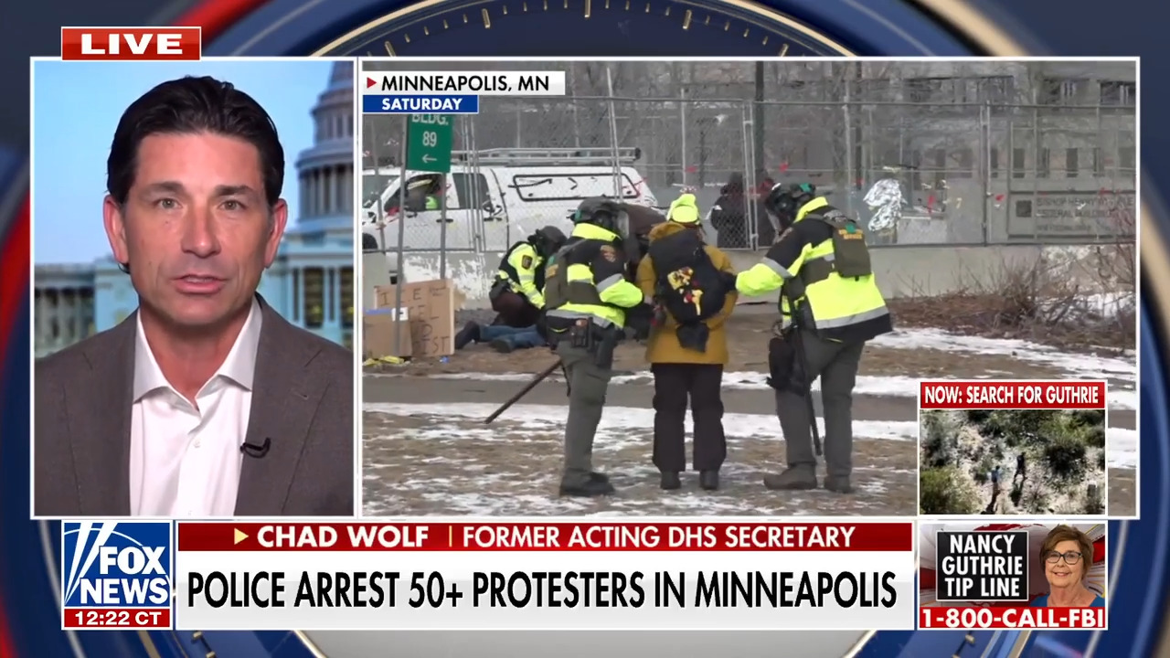 Chad Wolf details ‘real problem’ in Minneapolis amid anti-ICE unrest