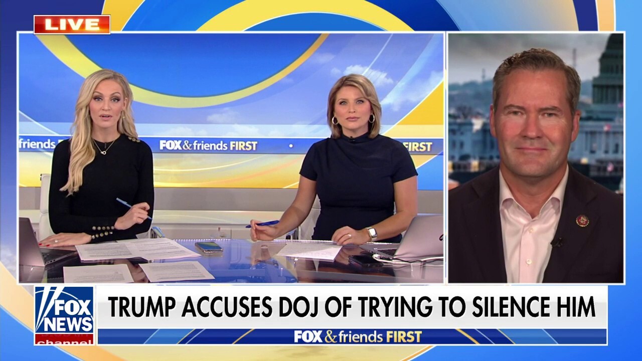 Rep. Michael Waltz blasts Dems for silencing Trump while campaigning on his indictments: 'Ridiculous'