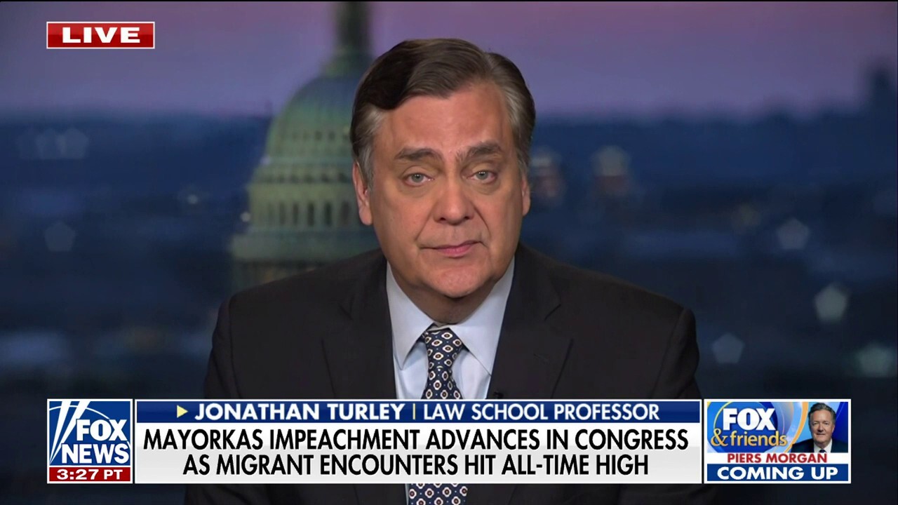Jonathan Turley: Republicans don't have a basis to impeach Mayorkas