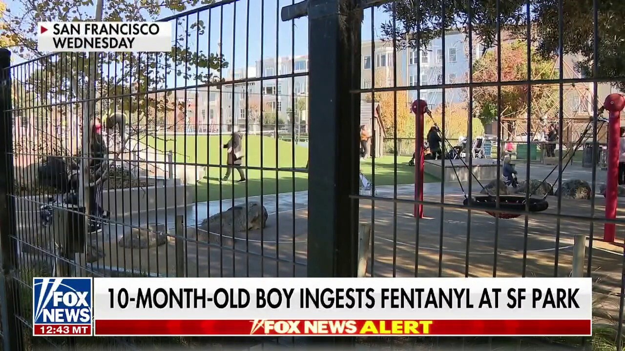 Baby boy ingests fentanyl at San Francisco park