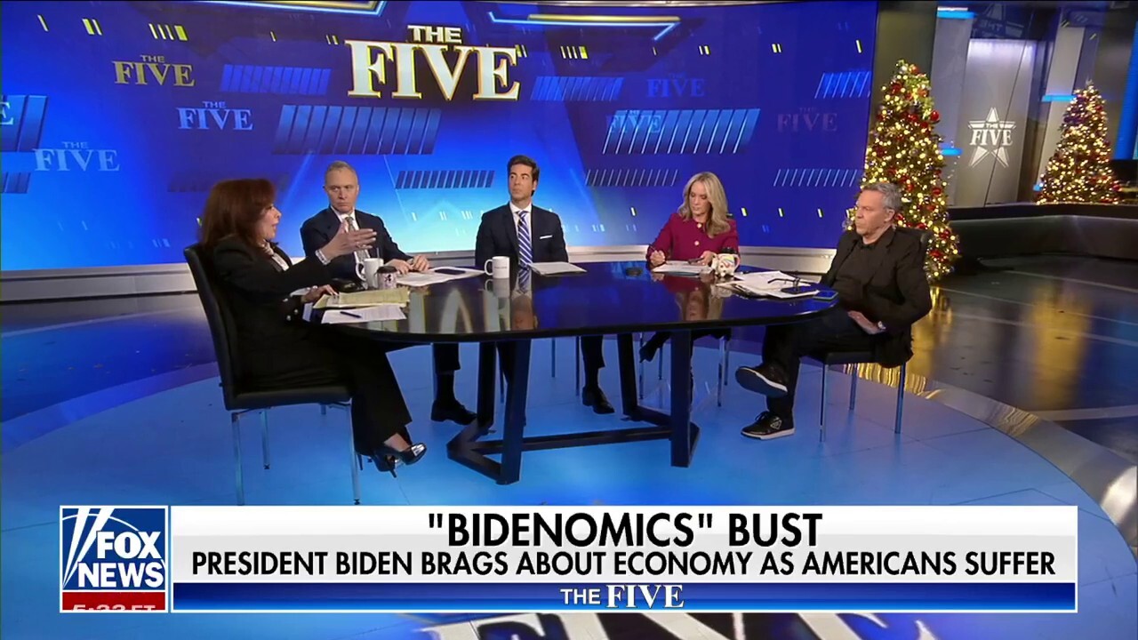  ‘The Five’ co-hosts discuss how the media is talking about Americans' response to President Biden's economy.