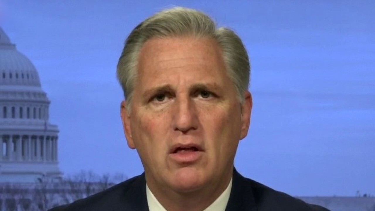 McCarthy slams Democrats for delayed coronavirus relief: ‘They’re picking weed over the workers’