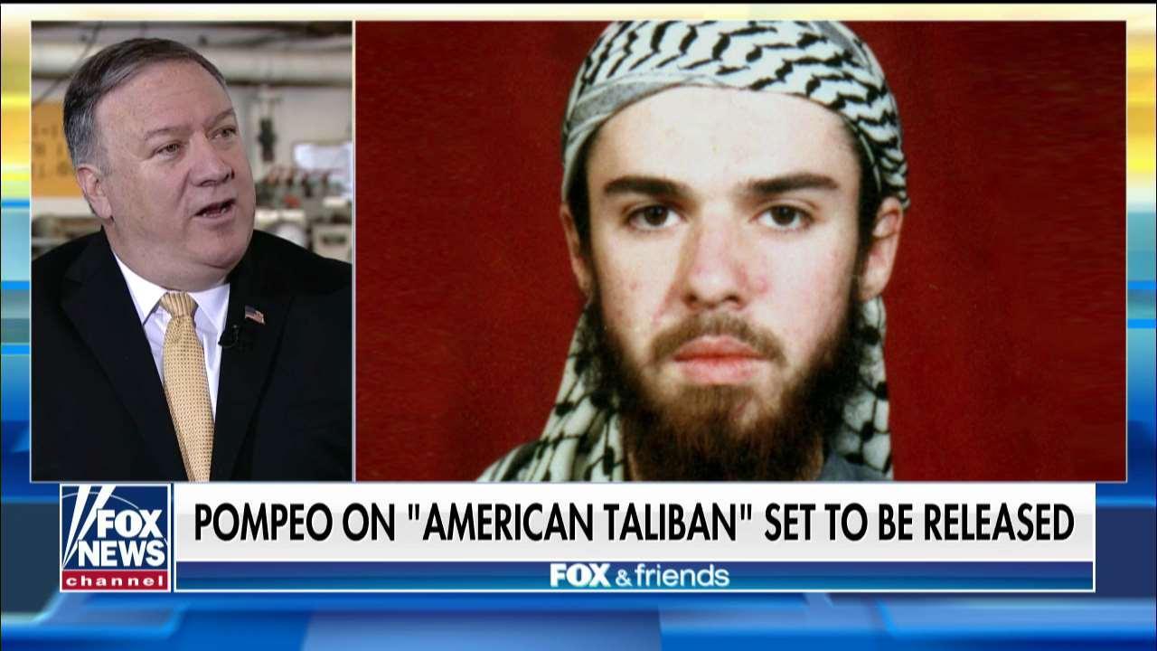 Pompeo: Release of 'American Taliban' John Walker Lindh from prison is unconscionable