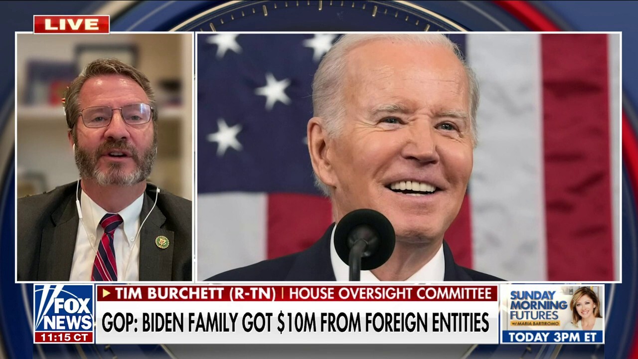 The Biden family’s arrogance is ‘beyond belief’: Tim Burchett