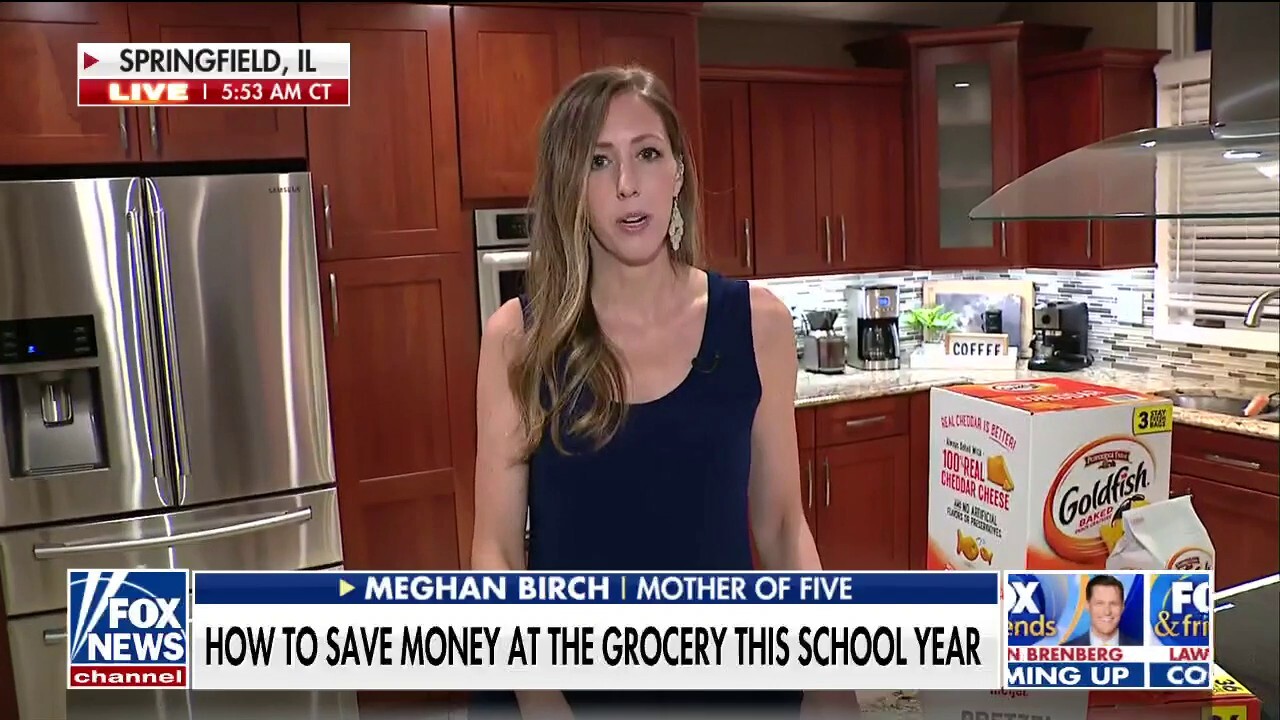 Mother of five shares her tips for back-to-school grocery shopping