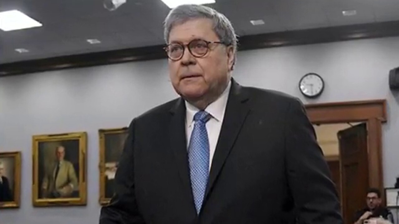Barr warns of DOJ intervention if state lockdown orders go 'too far'