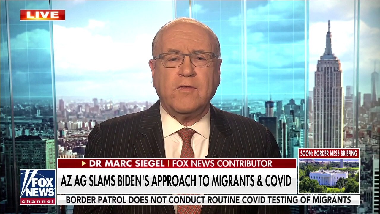 Dr. Marc Siegel: 'No possible way COVID can be contained at border'