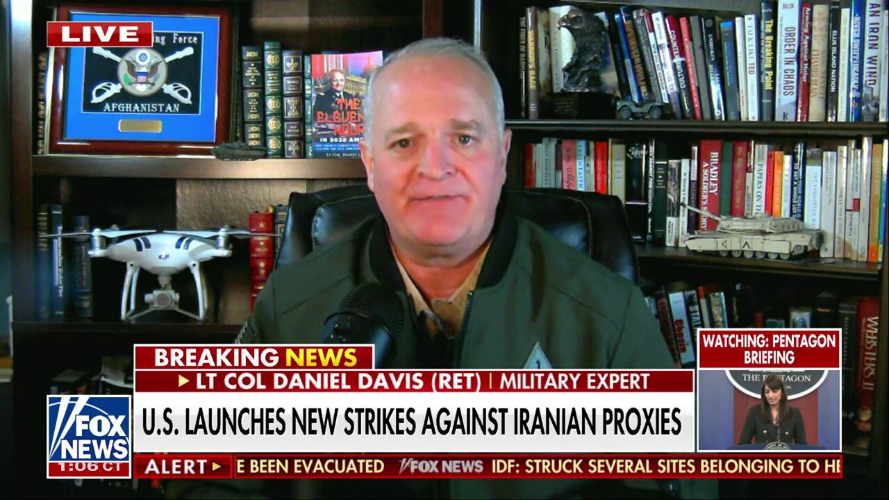 There is ‘no deterring’ Iranian proxies from attacking US military bases: Lt. Col. Daniel Davis