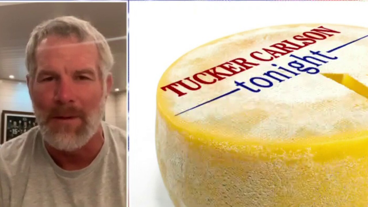 Tucker evaluates the benefits of cheese with former NFL star QB Brett Favre