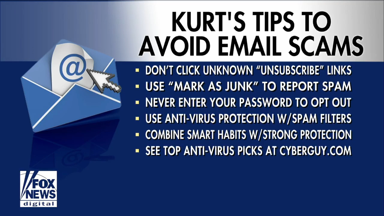 Scammers targeting victims with 'unsubscribe' link