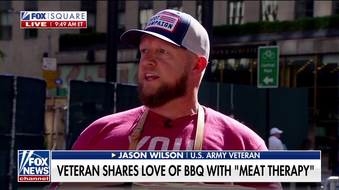 Army veteran shares love for BBQ with recently discharged vets with 'Meat Therapy'