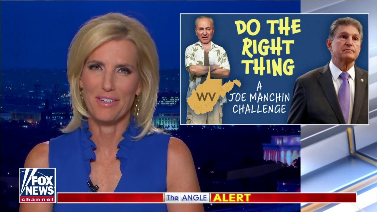 Ingraham to Joe Manchin: 'Do the right thing' for West Virginia and stand firm against 'radical' spending bill