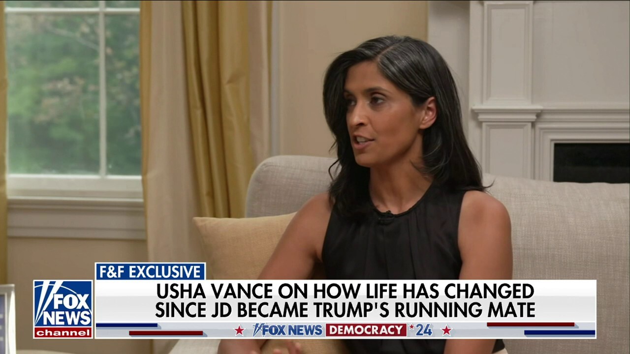Usha Vance reveals how life has changed since JD became Trump's running mate: 'Such an adventure'