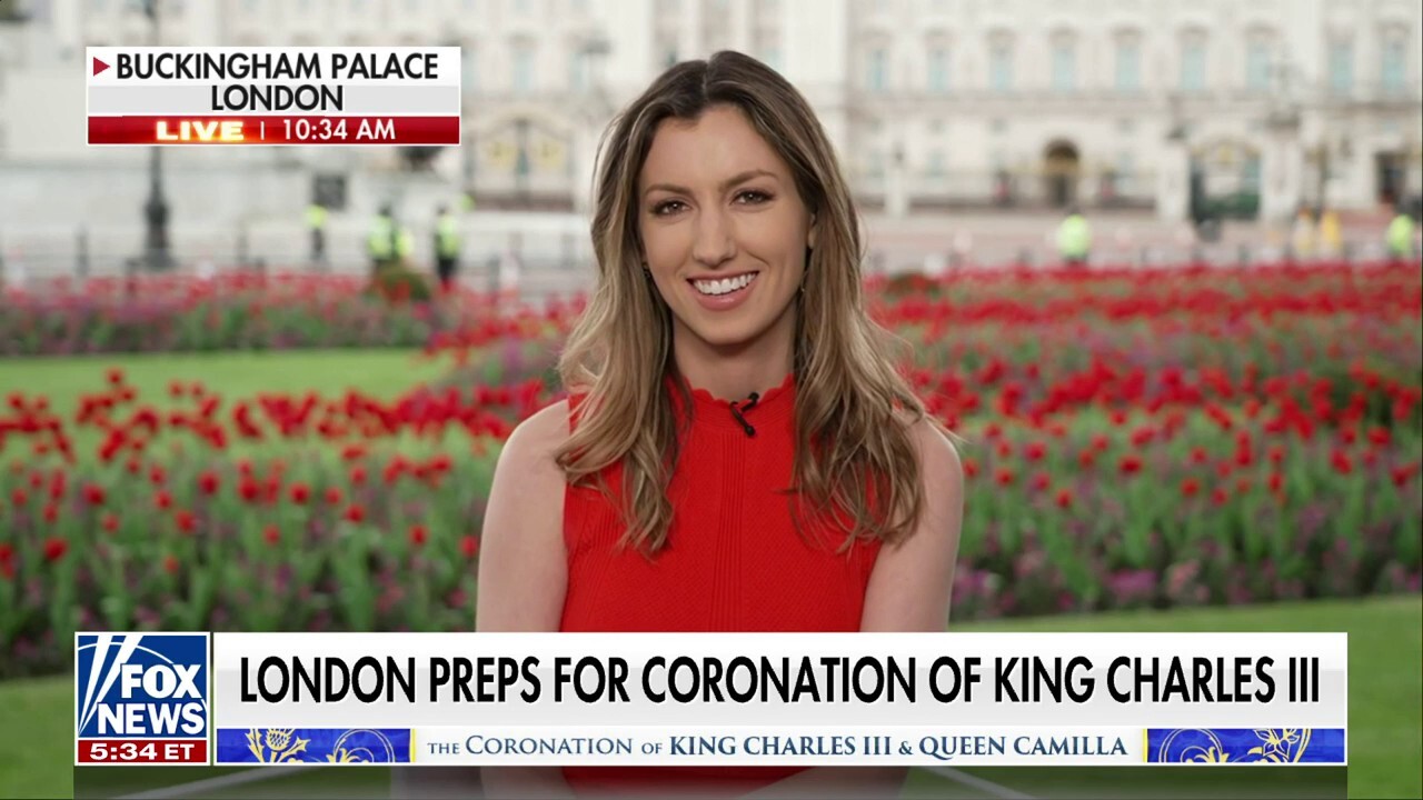 London preparing for the coronation of King Charles III