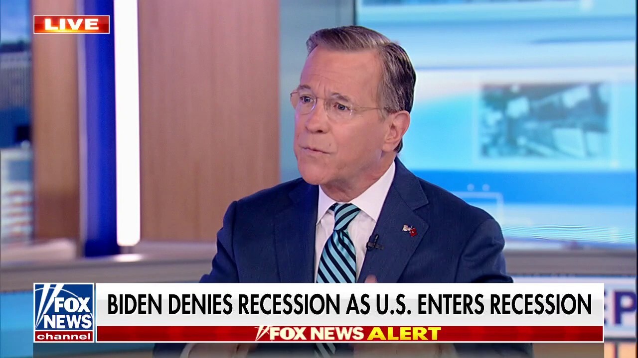 Asman slams Biden pushing tax hikes as US enters recession: ‘Zero’ chance of second term after this