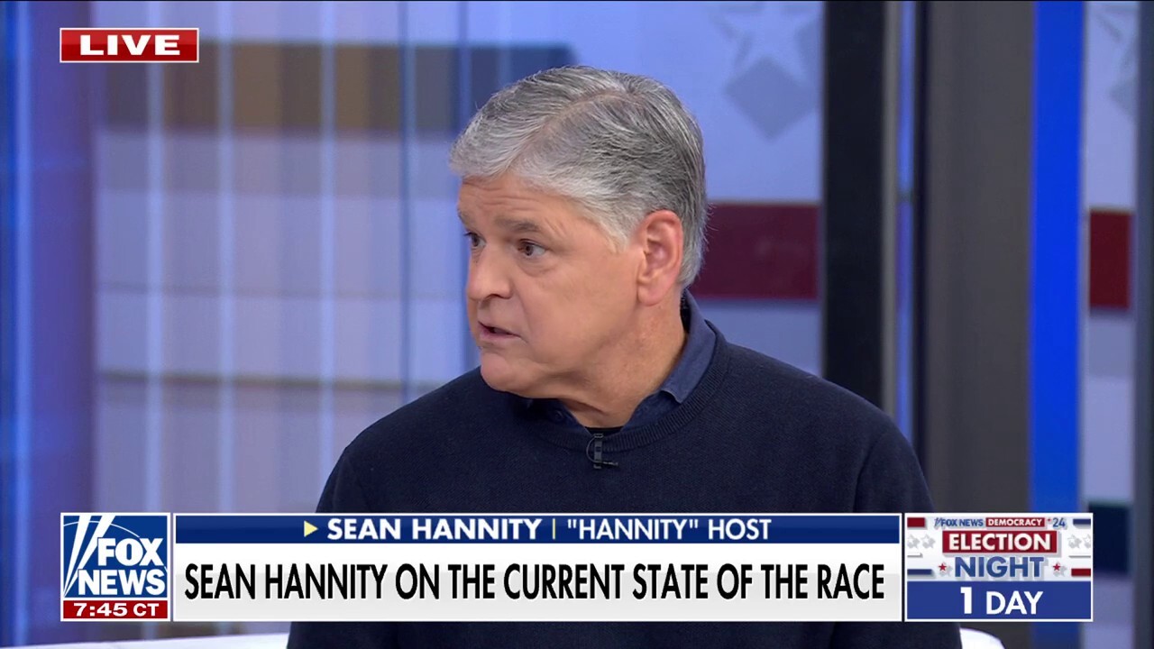 Fox News' Sean Hannity joined 'Fox & Friends' to discuss the state of the presidential race ahead of Election Day and why Kamala Harris is being called the 'no comment candidate' as she refused to clarify her stance on a crime proposition.