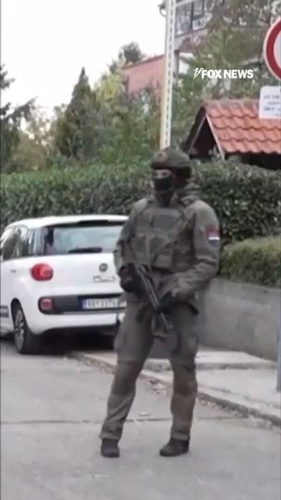 Knife-wielding attacker SHOT DEAD outside Israeli Embassy in Serbia