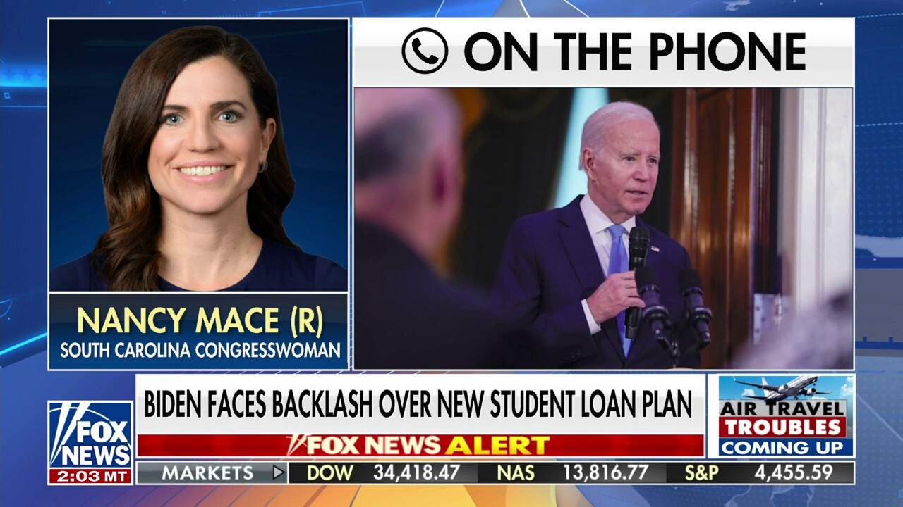 Biden's student loan handout was unconstitutional:  Rep. Nancy Mace