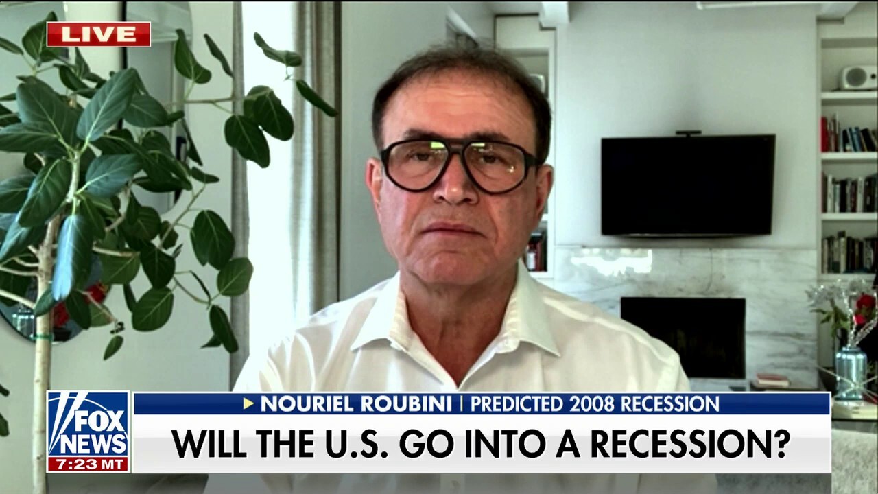 Nouriel Roubini predicts a hard landing and recession for US economy