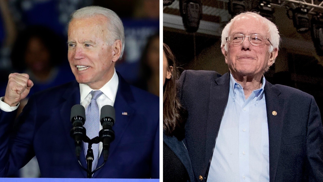 Former rivals Bernie Sanders and Joe Biden join forces to form climate change unity task force	