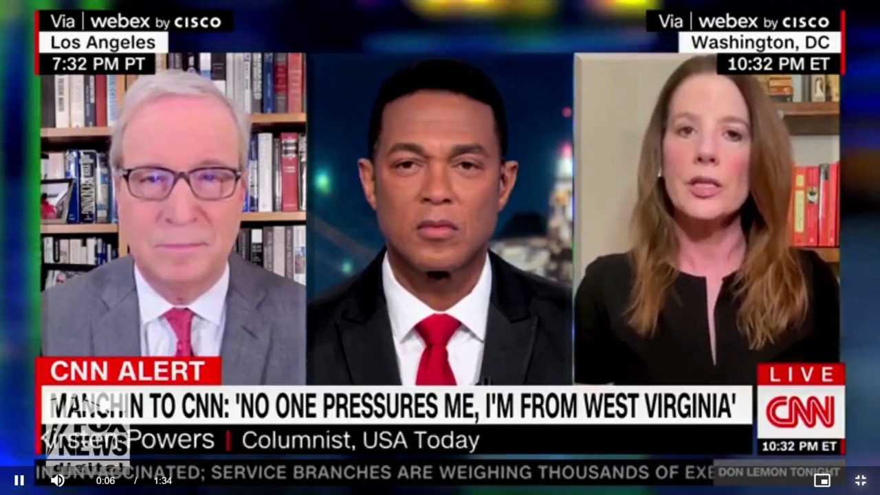 CNN analyst implores Joe Manchin to leave Democratic Party: 'It would be better off'