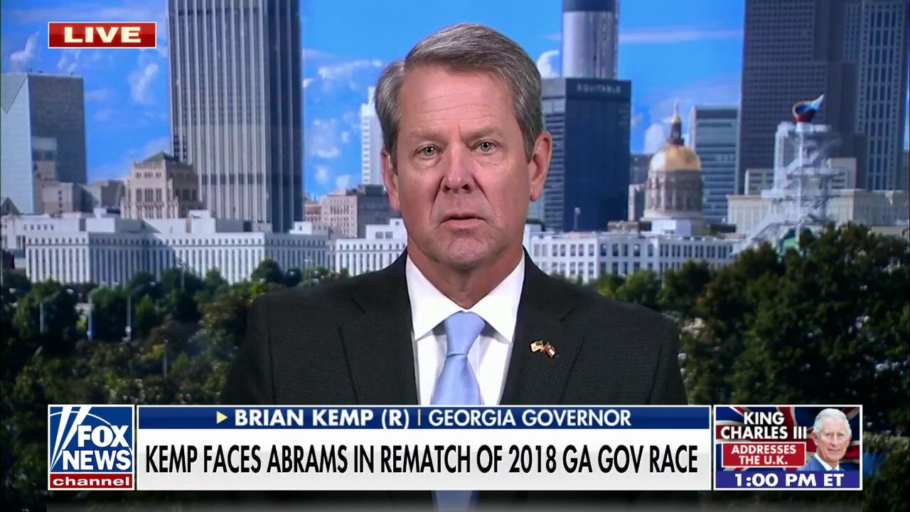 Gov. Kemp rips Stacey Abrams ahead of November: 'More worried' about donors in California, New York