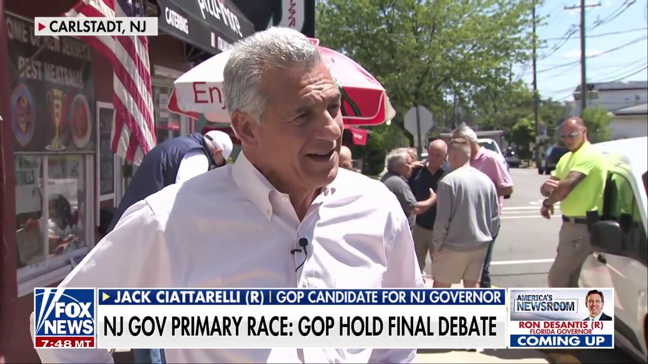 Trump's pick for NJ governor is frontrunner to win primary race