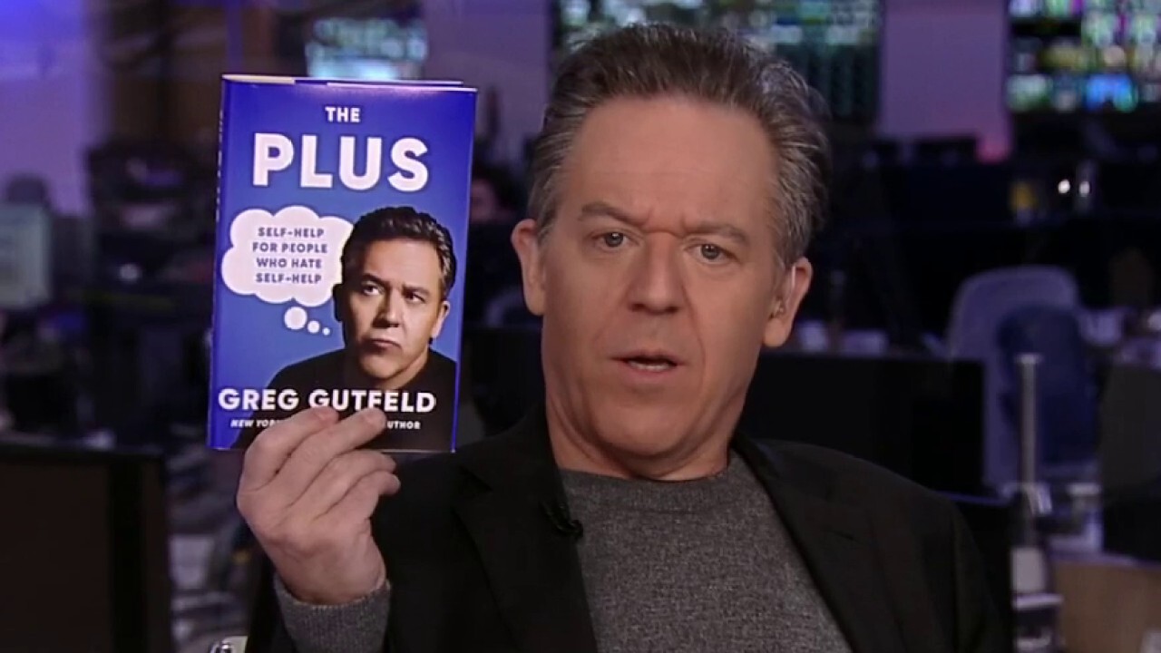 Greg Gutfeld announces his new self-help book 'The Plus'