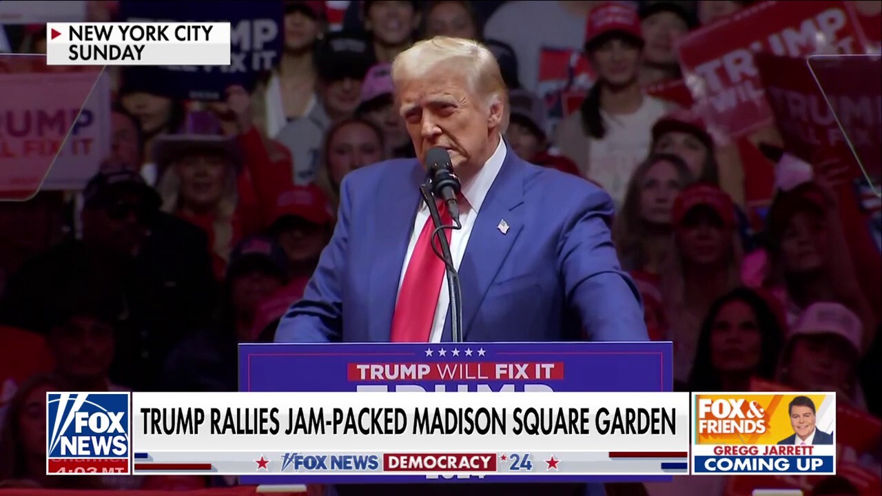 The 'Fox & Friends' co-hosts react to former President Trump's iconic rally at Madison Square Garden Sunday night, where he rallied thousands of supporters ahead of Election Day. 