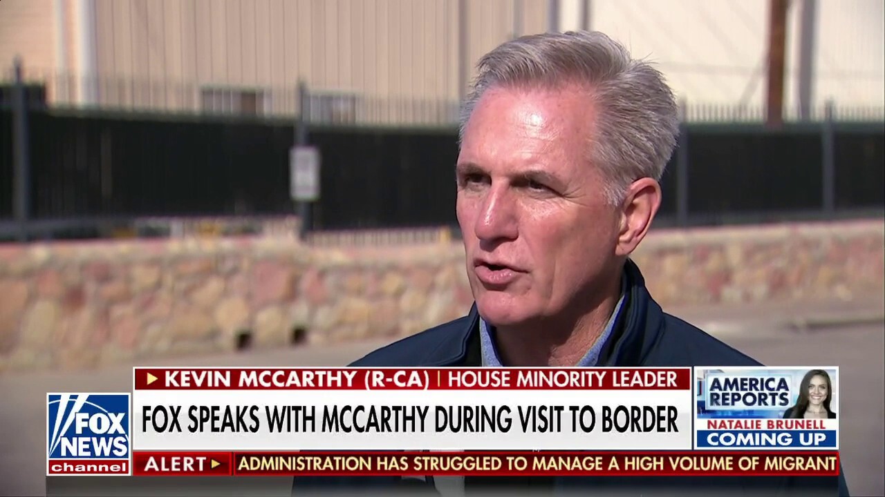 McCarthy says GOP to hold hearings at the border