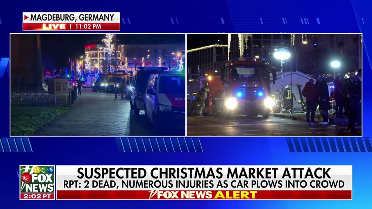 At least two dead, 60 injured in Germany Christmas market attack