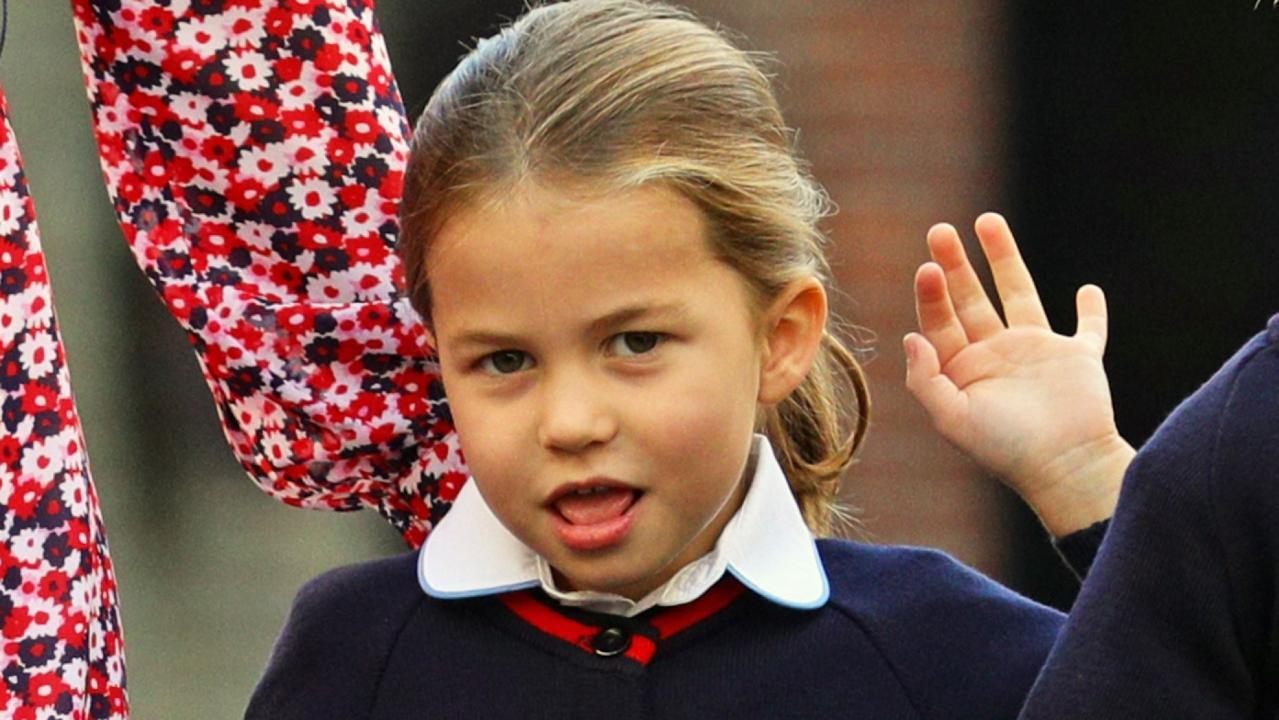 Princess Charlotte arrives for first day at school at Thomas’ in Barrersea