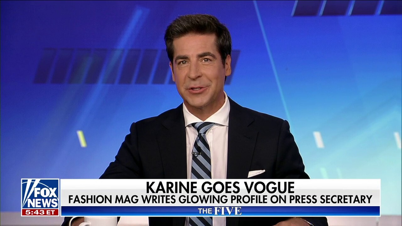 KJP got a ‘glowing profile’ in the liberal fashion magazine: Jesse Watters