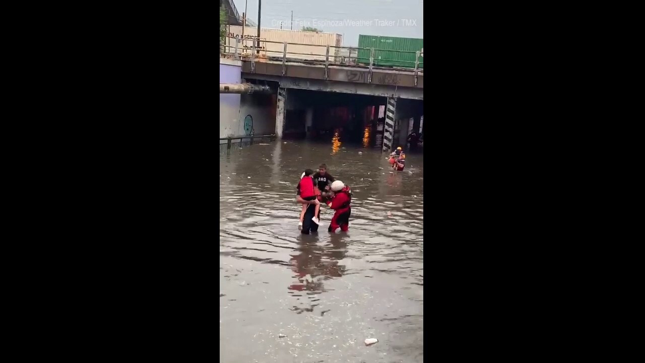 Children Rescued During Flooding in Denver, Colorado