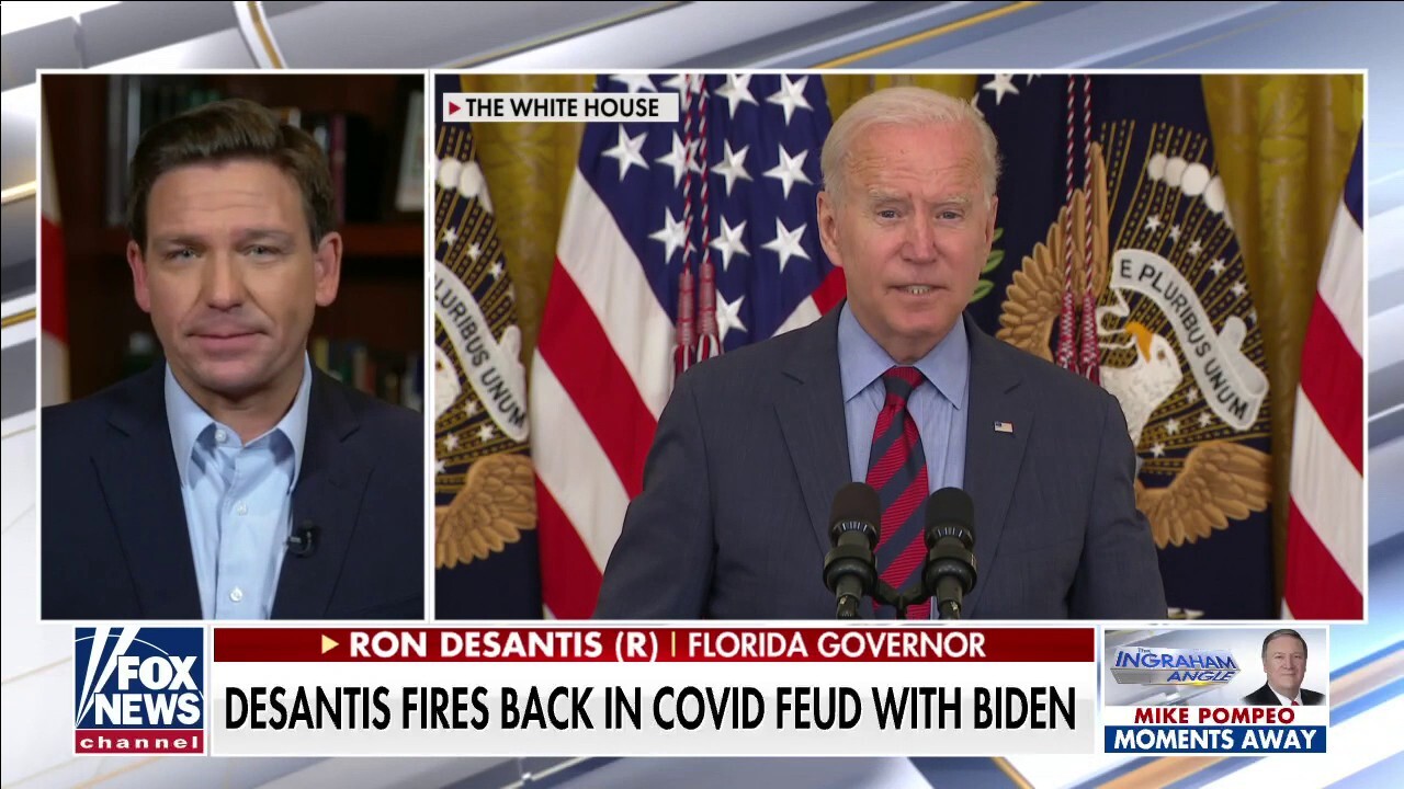 DeSantis: Biden has no credibility on COVID with open border