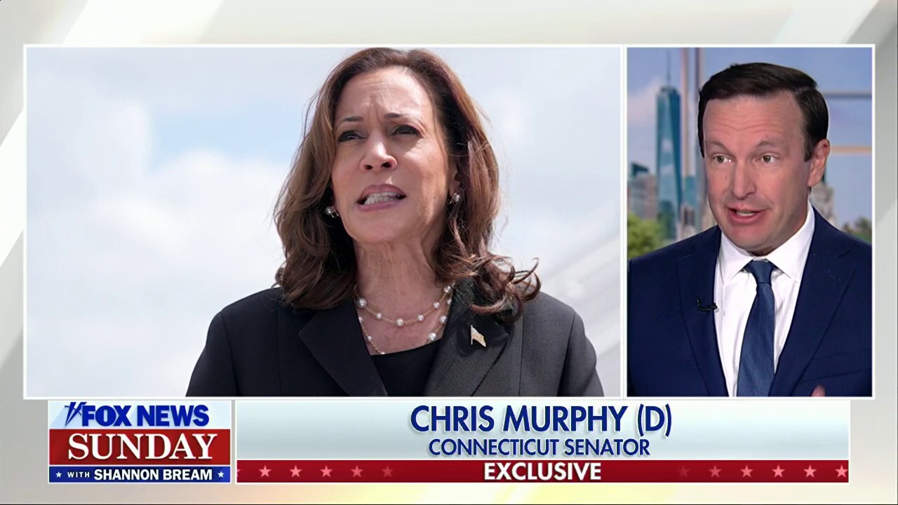 Sen. Chris Murphy touts Kamala Harris' effort to mitigate migrant surge