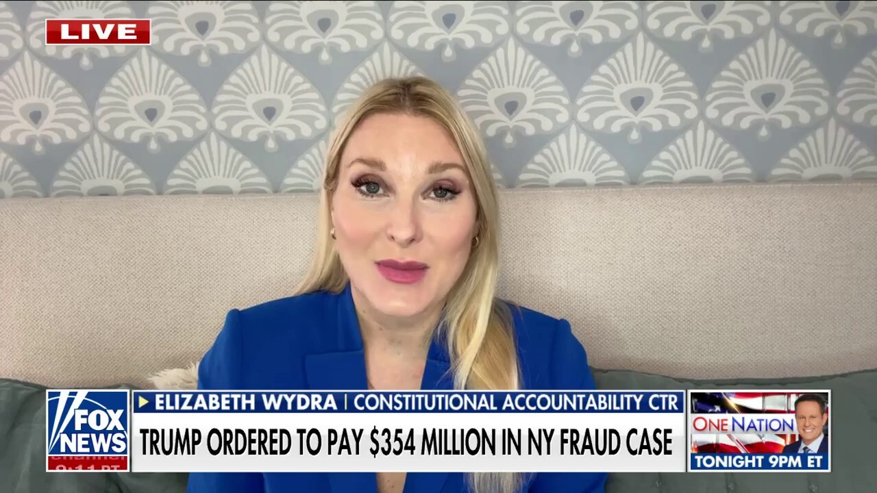 Trump's appeal in NY fraud ruling would be an 'expensive proposition': Elizabeth Wydra