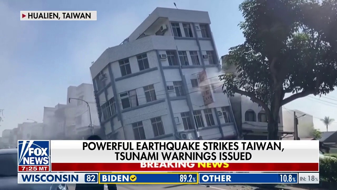 Тайван беше ударен в сряда от най мощното си земетресение от