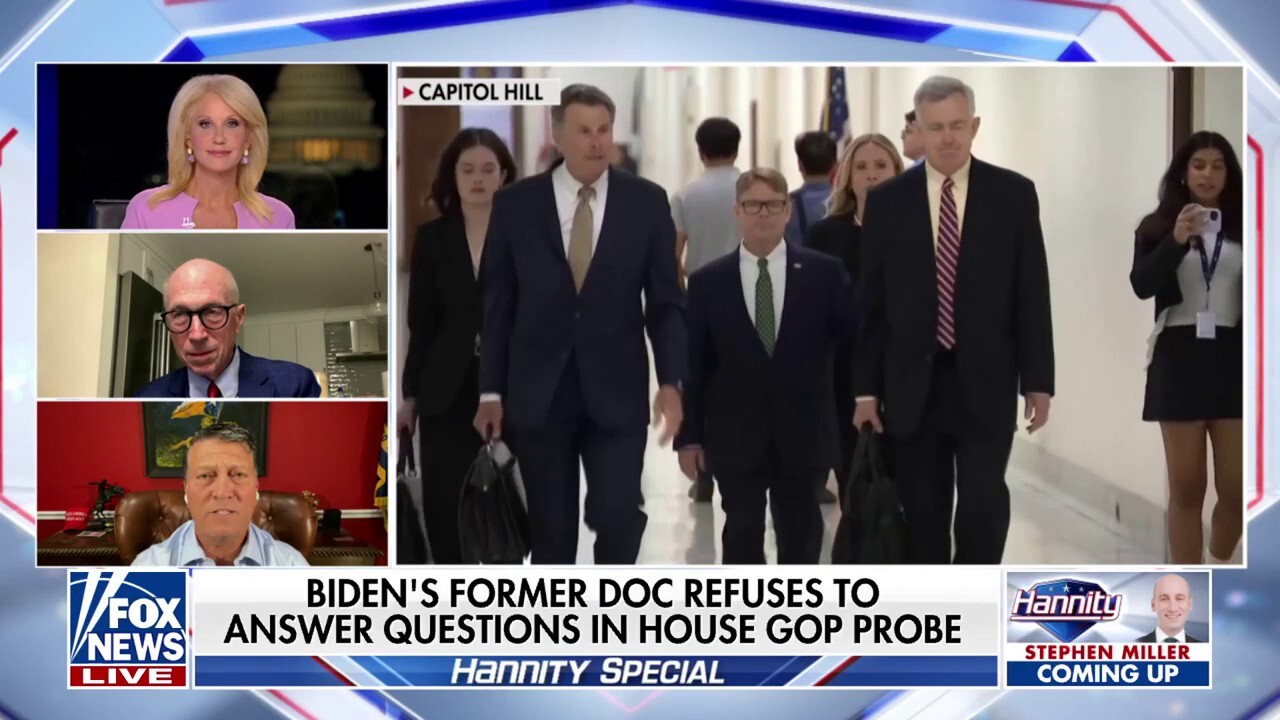 Biden's doctor was 'part of the cover-up,' former White House doctor says