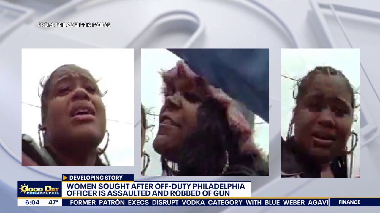 Women sought after off-duty Philadelphia PD officer robbed of gun, assaulted