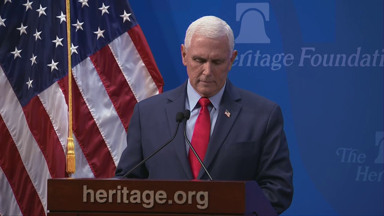 Pence slams Biden for 'feckless leadership,' says 'help is on the way' from GOP in midterms