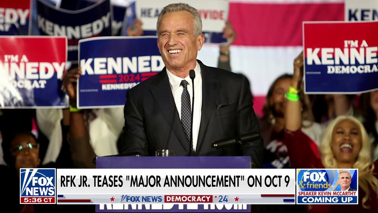 RFK Jr. hints at third-party presidential bid ahead of major announcement